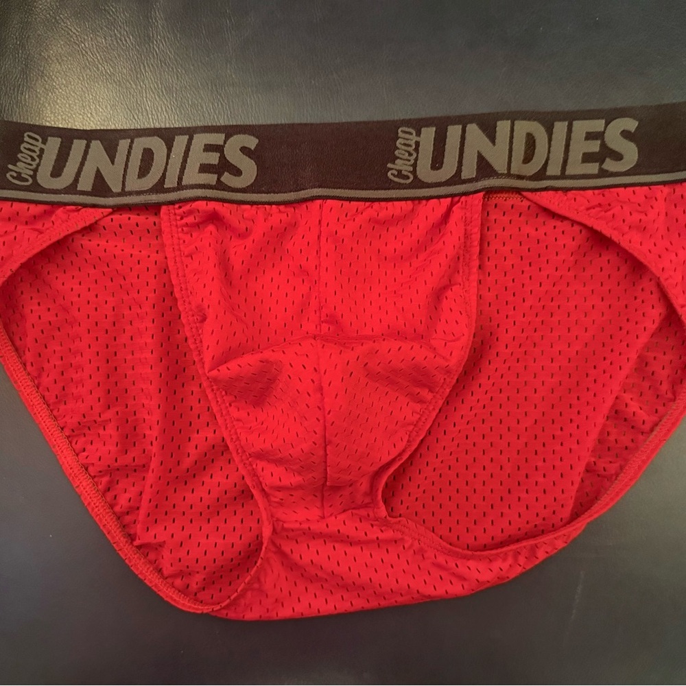 MeUndies Red Briefs Soft Comfortable Underwear